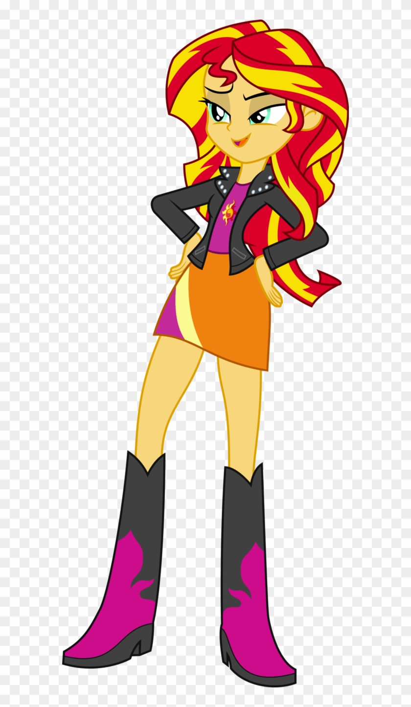 Equestria Girl Sunset Shimmer Clipart #4973920