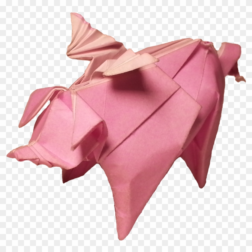 Model By Trial And Error While Stuck In An Airport - Origami Clipart