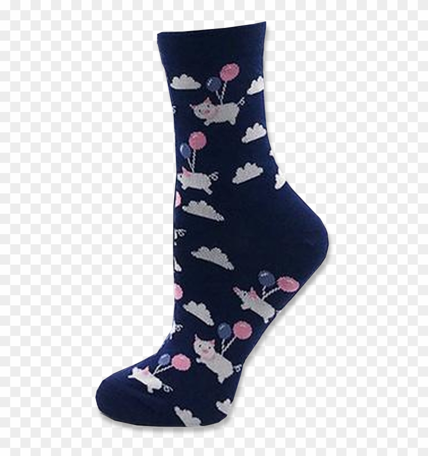 Flying Pigs Socks - Sock Clipart #4974952