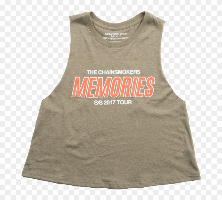 Memories Crop Tank - Active Tank Clipart #4975297