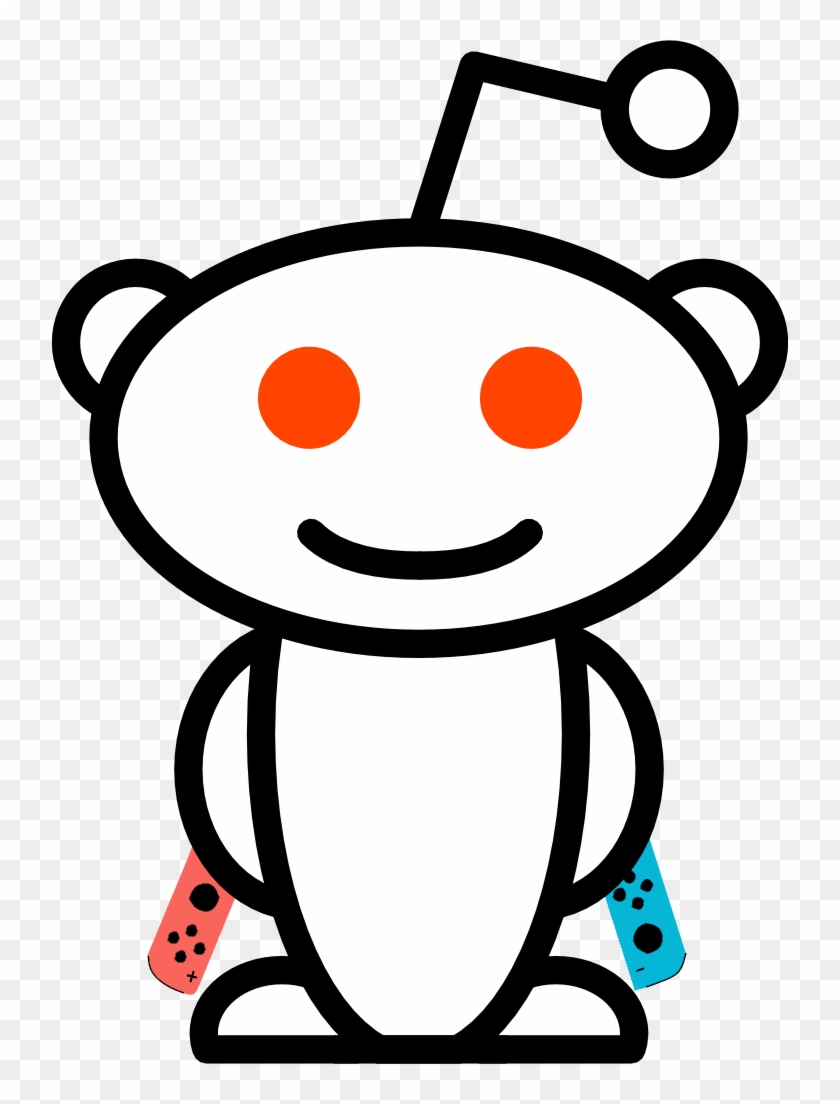 Subredditi Made A Snoo For R/nintendoswitch A While - Reddit Alien Clipart
