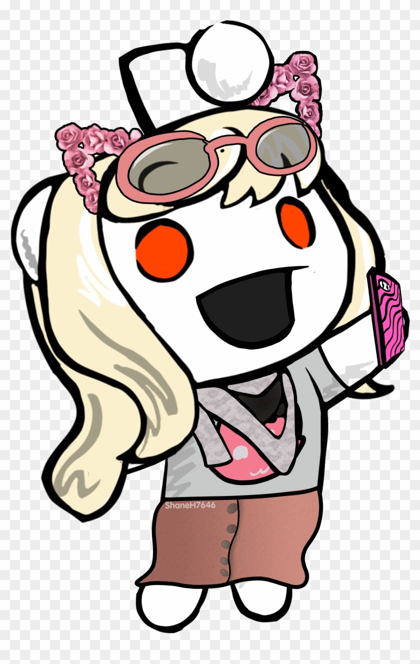 Subredditr/bonbibonkers Snoo - Cartoon Clipart
