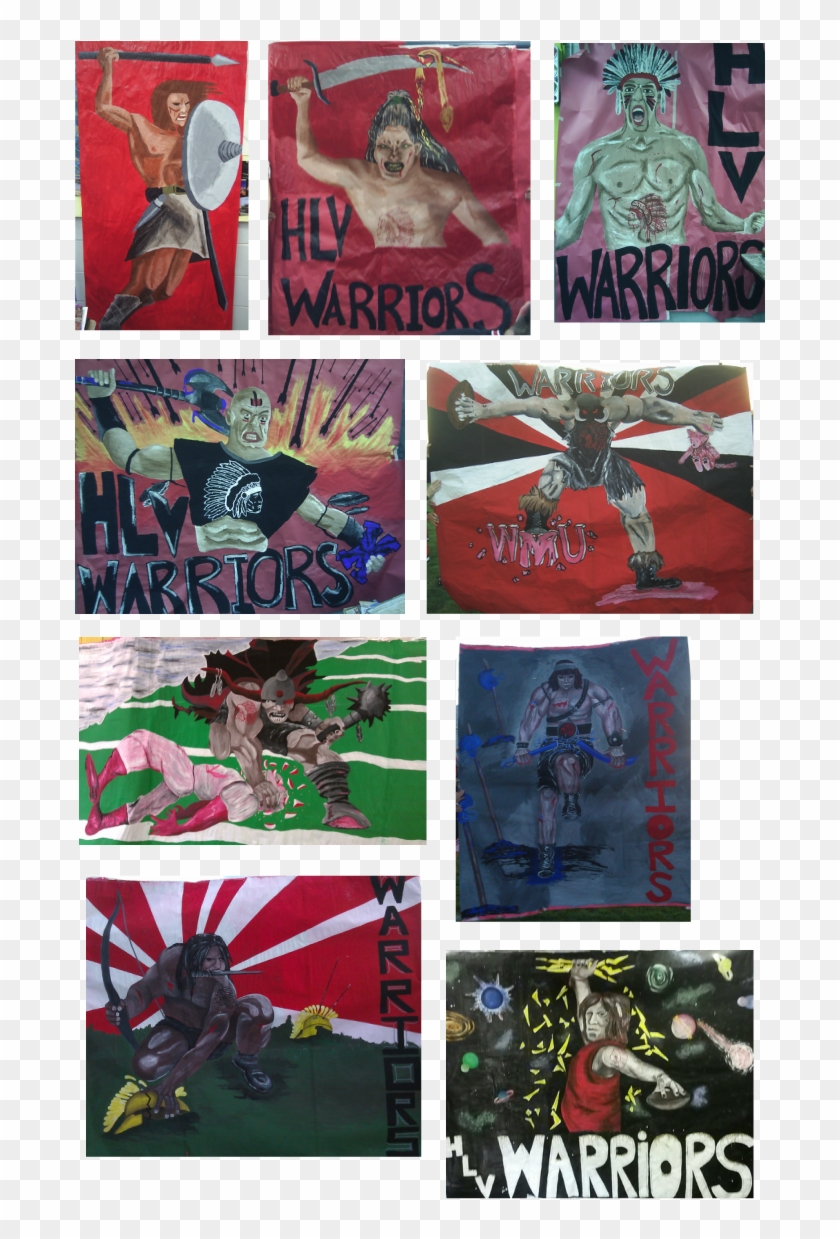 Every Year I Paint A Banner For The Varsity Football - Collage Clipart