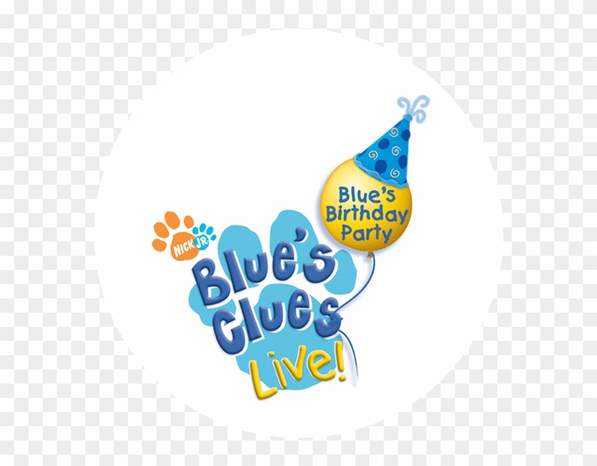 Blues Clues Birthday Party Live , Png Download - Blues Clues Birthday Party Live Clipart #4976343