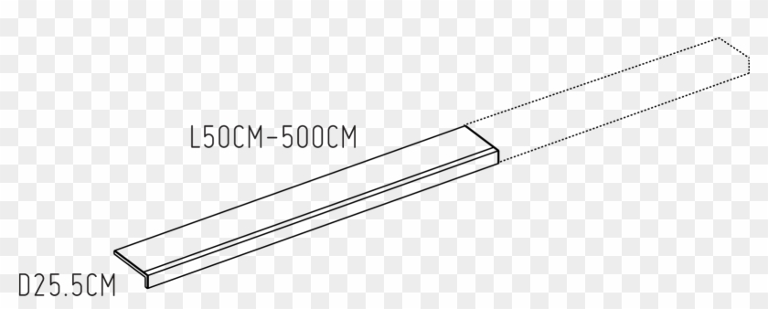Shelf - Line Art Clipart