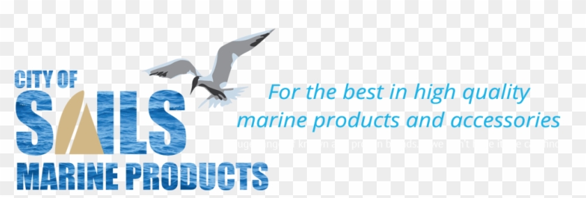 City Of Sails Marine Products Logo - Seabird Clipart #4976697