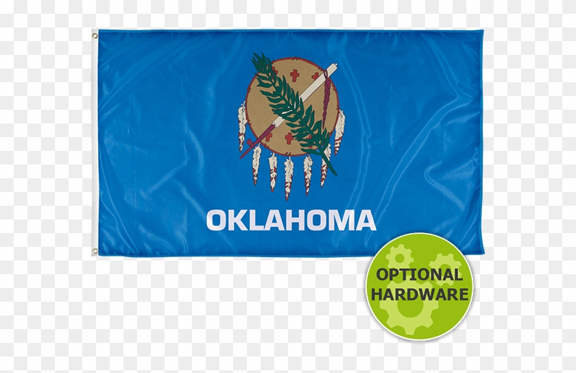 Oklahoma State Flag - Oklahoma Flag Clipart #4976720