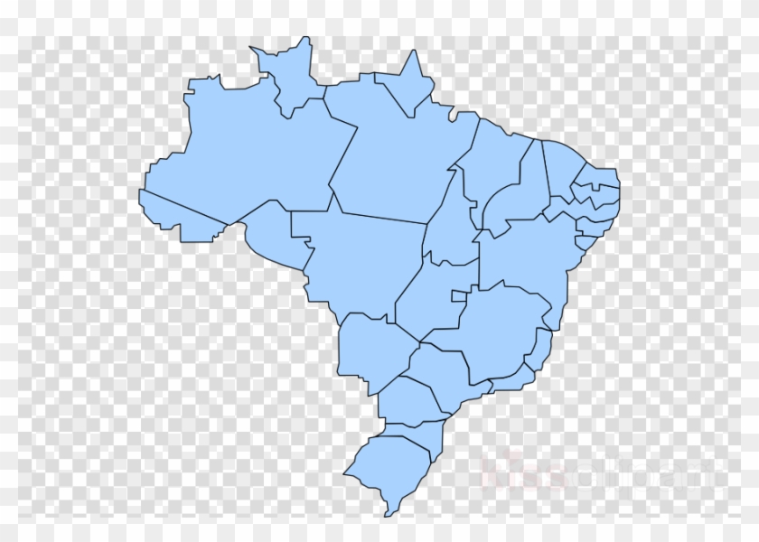 Clip Art Clipart Brazil Map Clip Art , Png Download - Png Trophy Image Silhouette Transparent Png