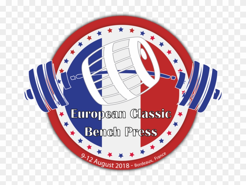 European Open, Masters, Juniors Classic Bench Press - Circle Clipart