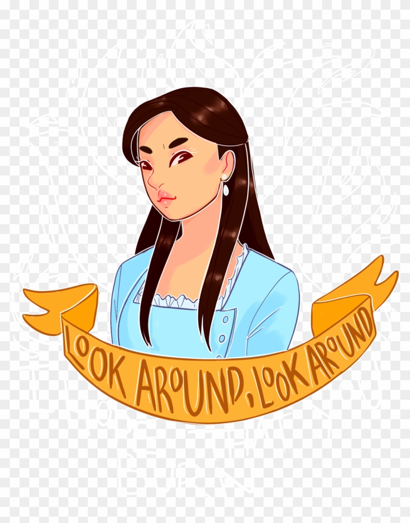 Hamilton Musical - Elizabeth Schuyler Hamilton Drawing Clipart