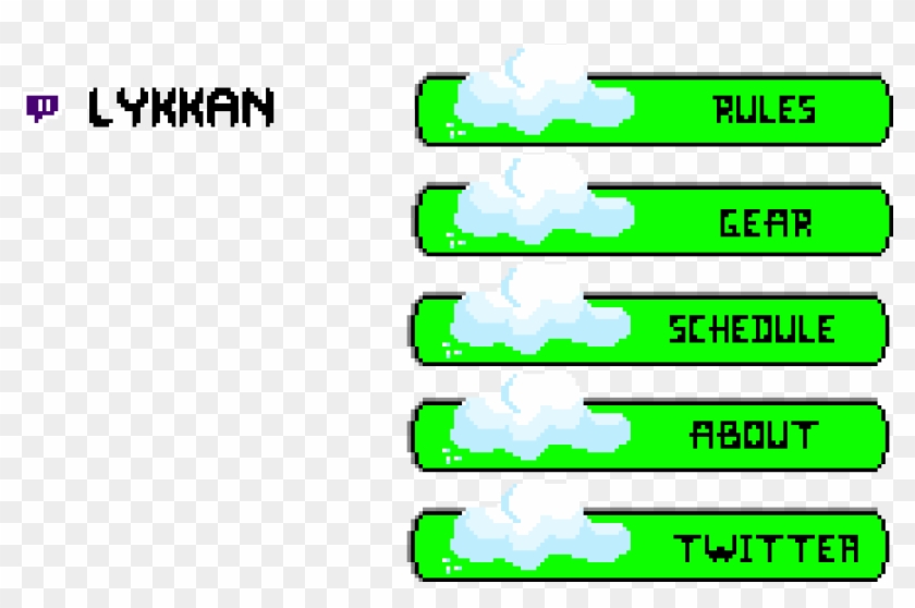 Twitch Panels - Twitch Panels Pixel Art Clipart #4977353