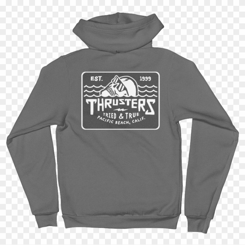 Thrusters Rectanglelogo Printfile Front Thrusters Rectanglelogo - Not For Sale Hoodie Clipart