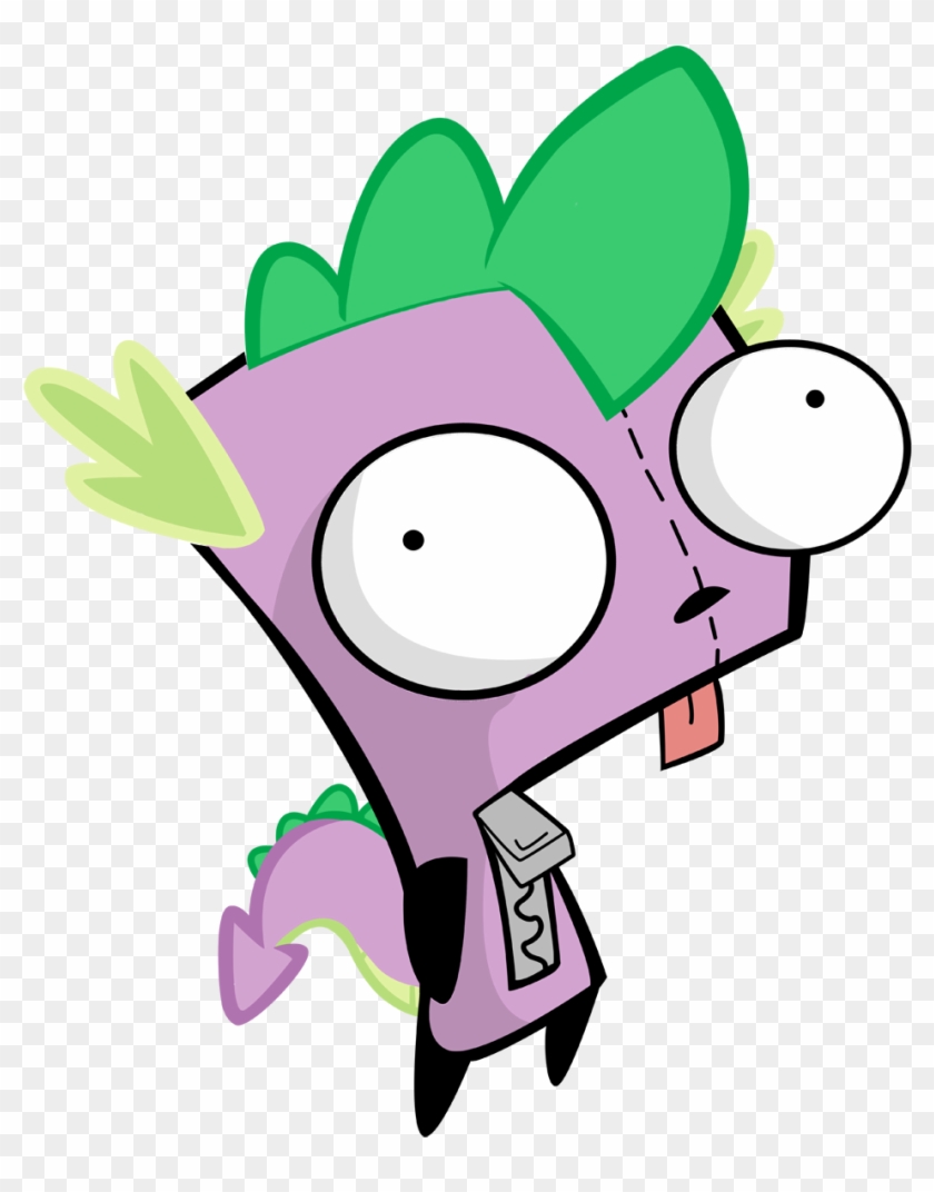 Gir, Invader Zim, Safe, Solo, Spike - Alien Invader Zim Gir Clipart