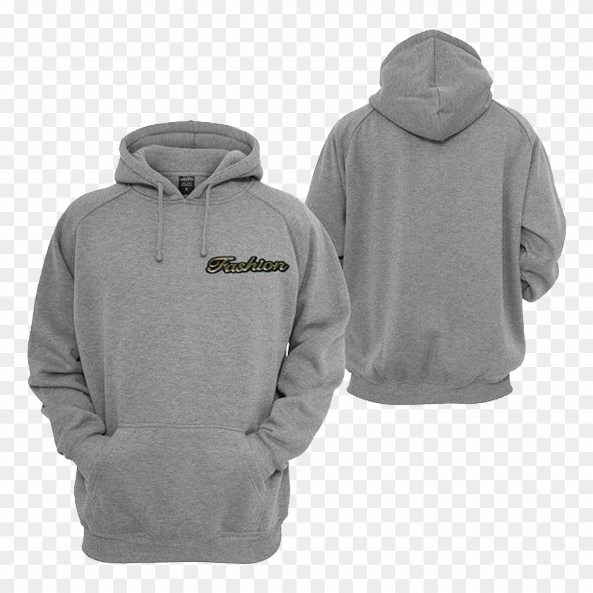 1271 - Black Hoodie Front And Back Clipart #4978373