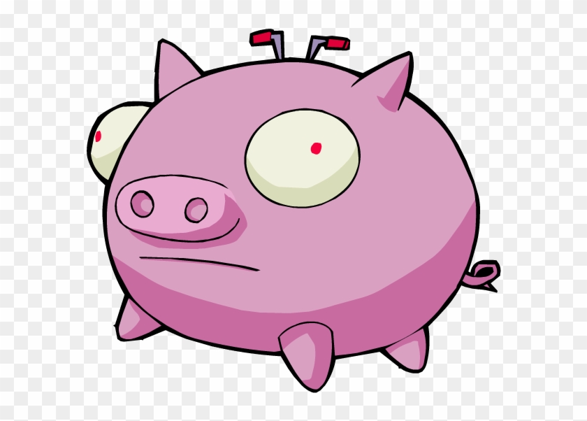 Random Stuff - - Invader Zim Robot Pig Clipart