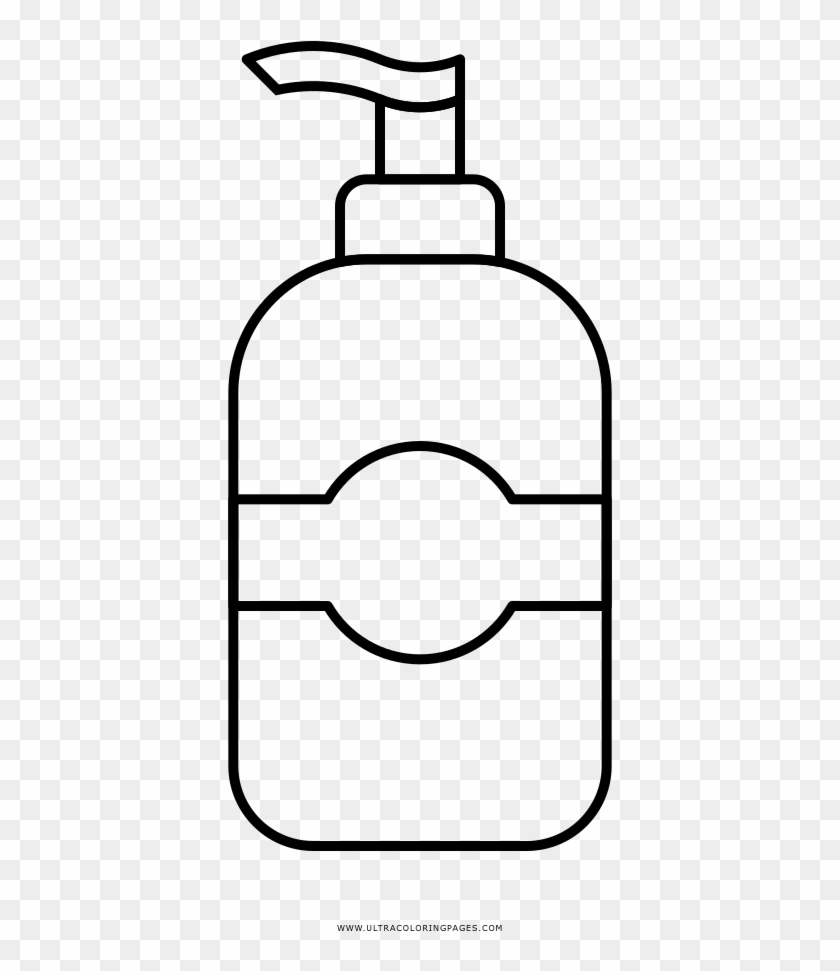 Jabón Página Para Colorear - Sapone Disegno Da Colorare Clipart