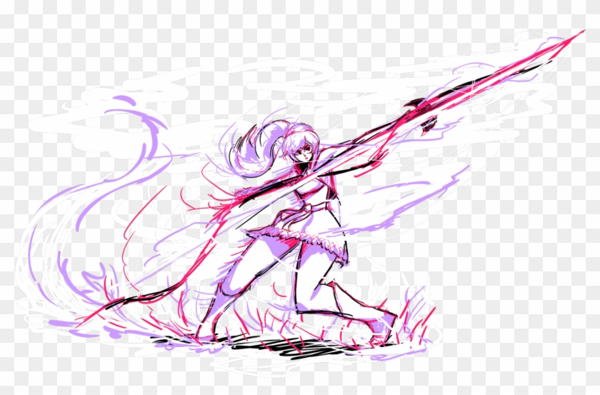 Weiss Schnee Rwby Red, Rwby, Rwby Weiss, Red Like Roses, - Graphic Design Clipart