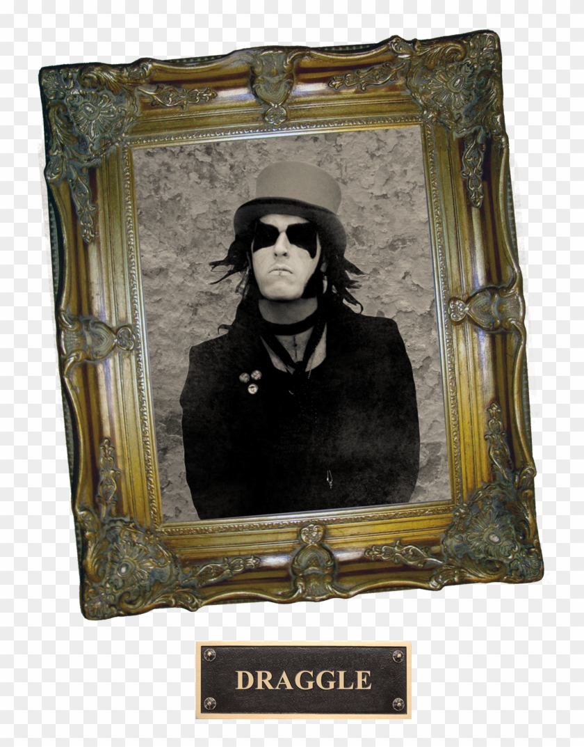 Draggle Bandpage - Picture Frame Clipart