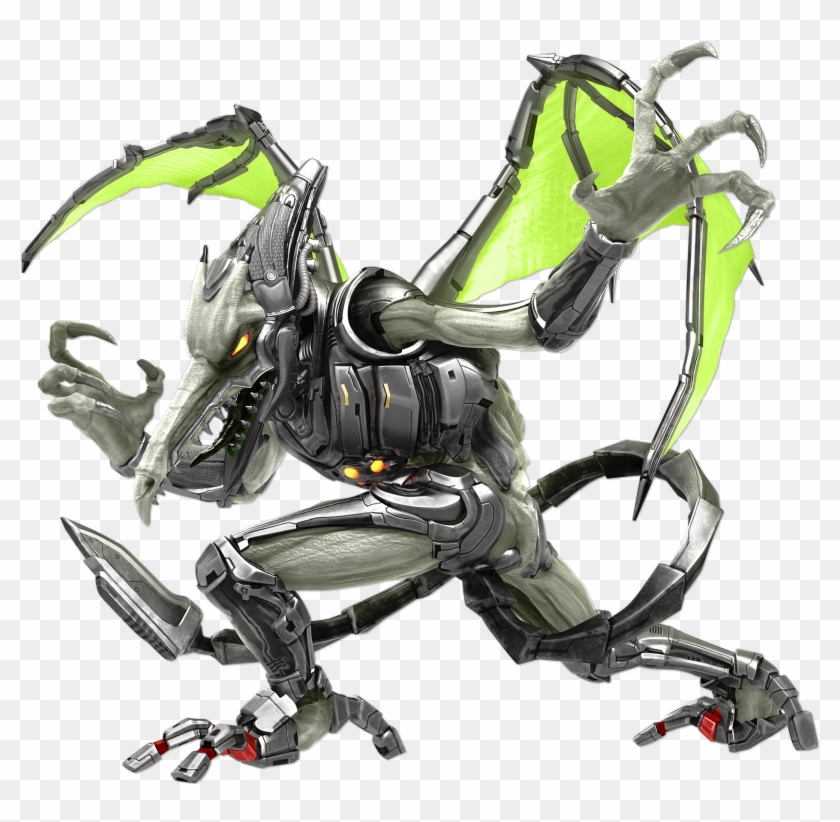 And The Link To The Drive Folders - Meta Ridley Smash Bros Clipart #4979135