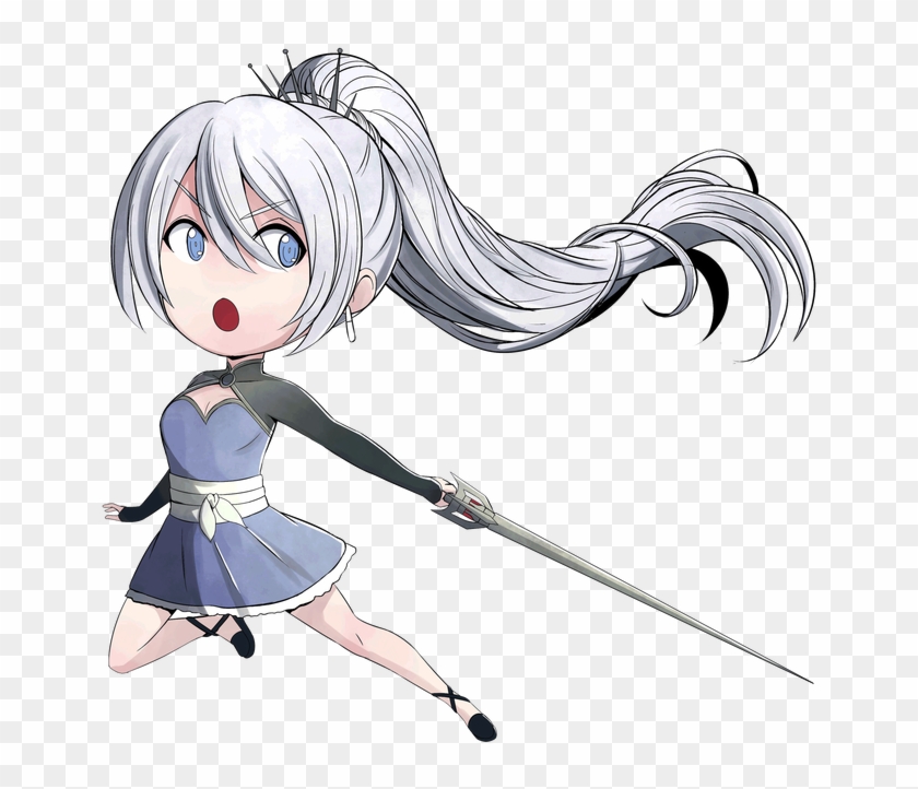 Weiss-chibi By Untoldmage - Cartoon Clipart #4979262