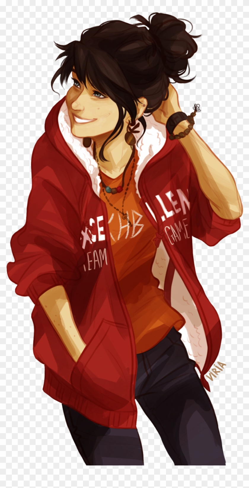 Duh We Had To - Clarisse Percy Jackson Fan Art Clipart #4979317
