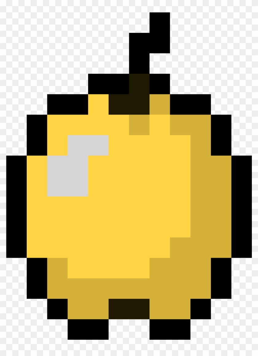 Minecraft Golden Apples Png - Minecraft Golden Apple Texture Clipart #4979415