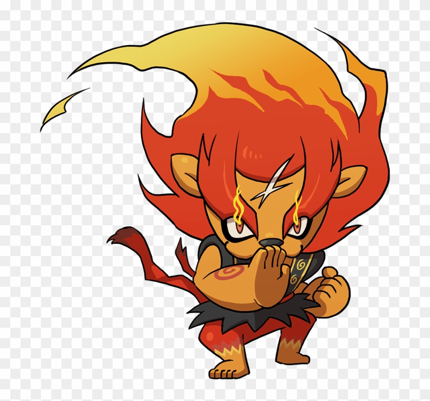 Blazion - Yo Kai Watch Leofuoco Clipart