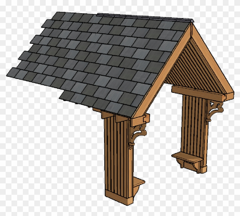 Porch 3d Model Design Process - Roof Clipart