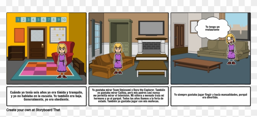 Espanol - Cartoon Clipart #4979673