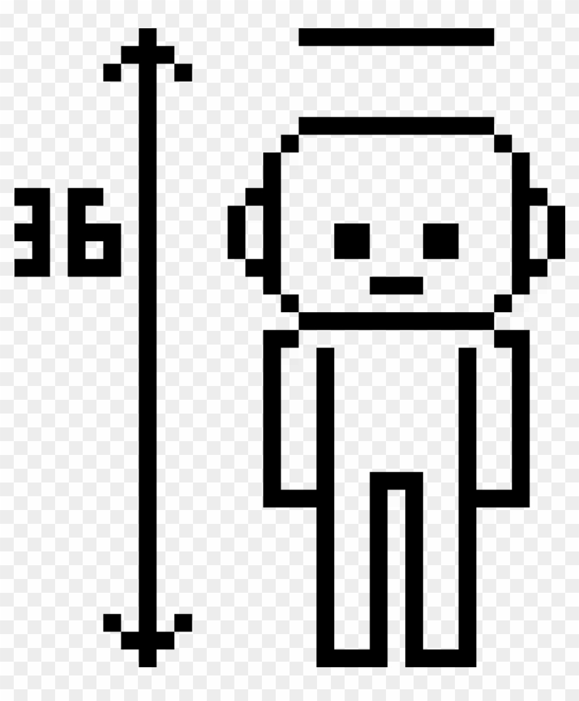 Danganronpa Pixelated Character Fanart Template - Pixel Heart Speech Bubble Clipart