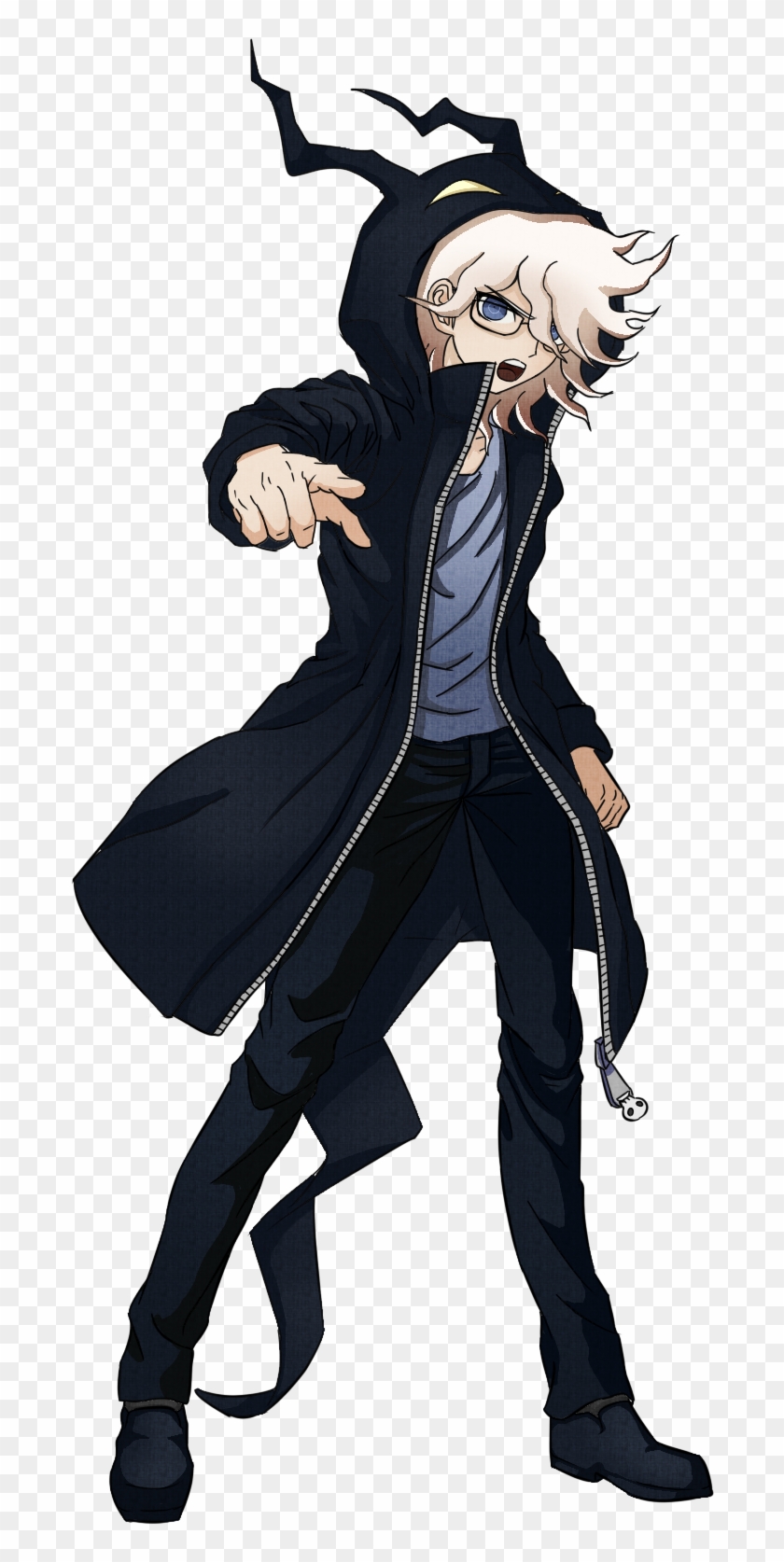 Made A Beta Komaeda Sprite Edit - Illustration Clipart
