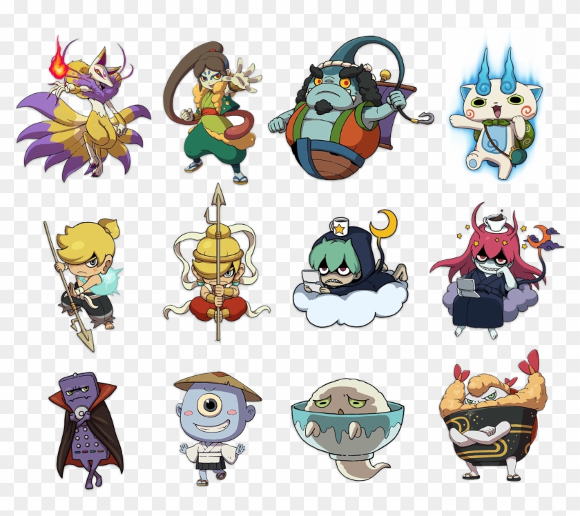 View 924fleshysouls , - Yo Kai Watch Fleshy Souls Exclusives Clipart #4980014