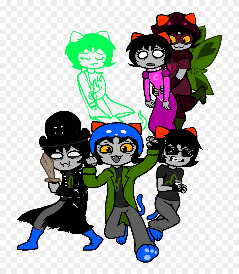 142kib, 832x960, Nepeta Squad - Cartoon Clipart #4980022