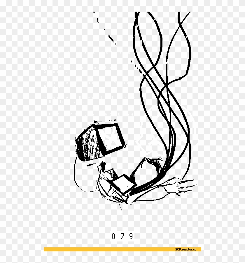 The Scp Foundation Secure Sketch Clipart Pikpng