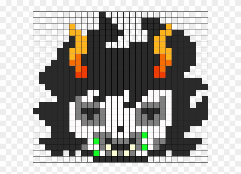 Gamzee Makara Original Pattern Perler Bead Pattern - Art Clipart