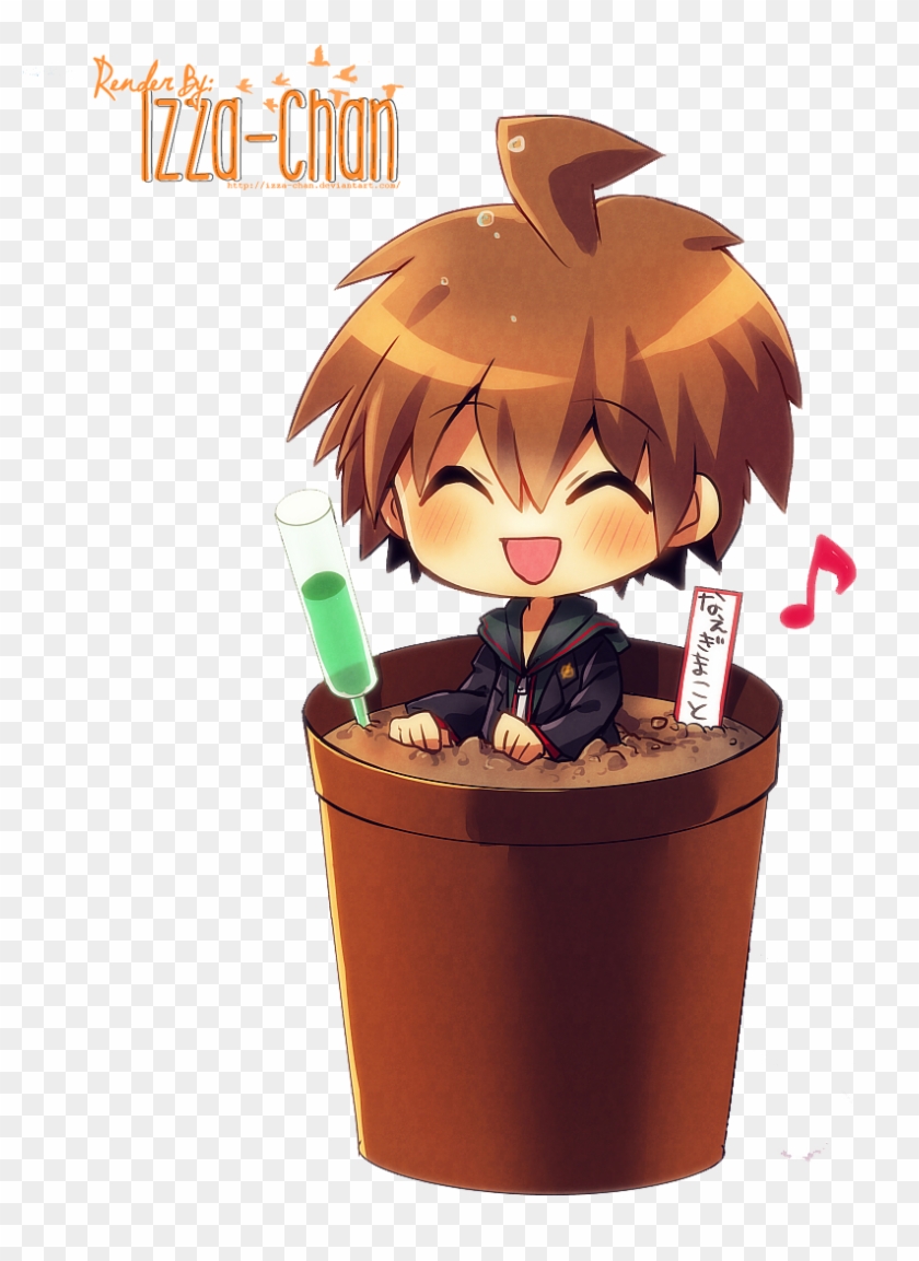 Izuru Kamukura, Makoto Naegi, Fan Fiction, Danganronpa - Danganronpa Makoto Chibi Clipart