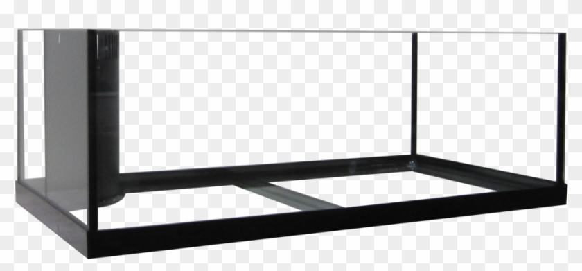 34 Rimless Frag Reef Ready Aquarium , Png Download - Bed Frame Clipart