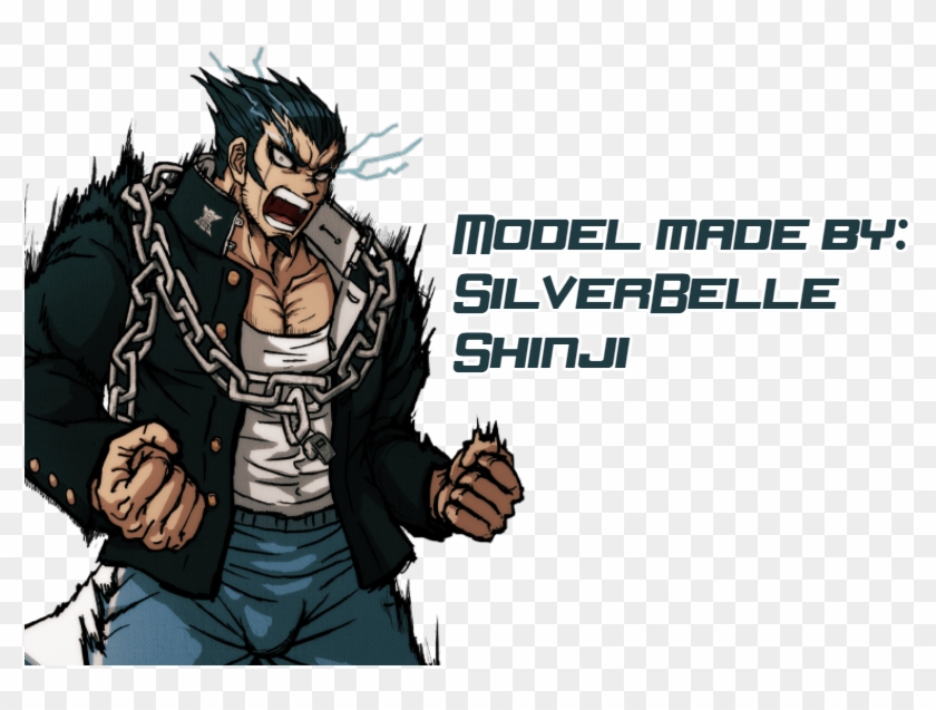 Nekomaru Nidai [danganronpa 2] - Nekomaru Danganronpa Clipart #4980789