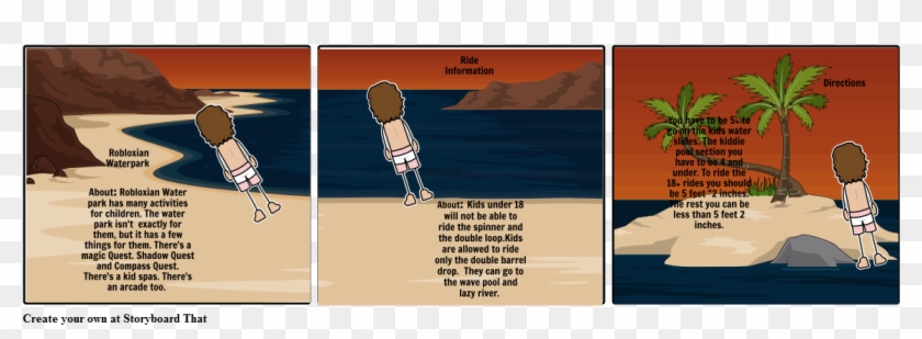 Water Park - Illustration Clipart