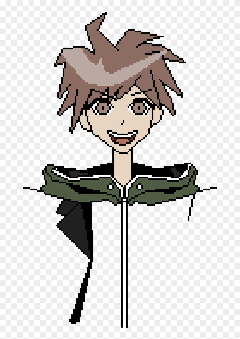 Main Image Danganronpa Naegi Wip By Raennykit - Cartoon Clipart