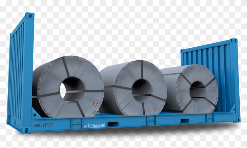 Flat Rack Container Png Clipart #4981308