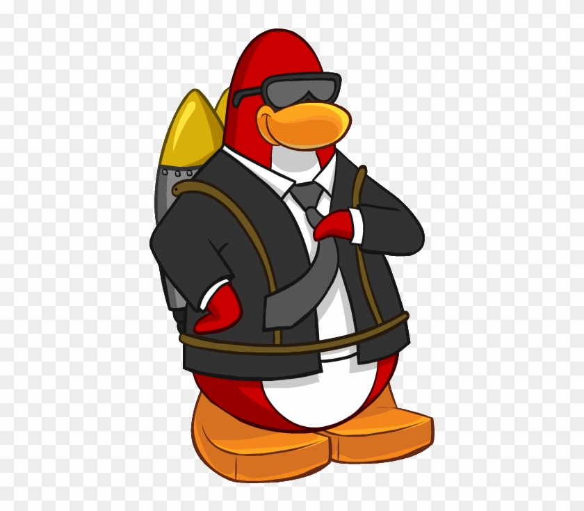 Club Penguin Jet Pack Guy Clipart #4981680