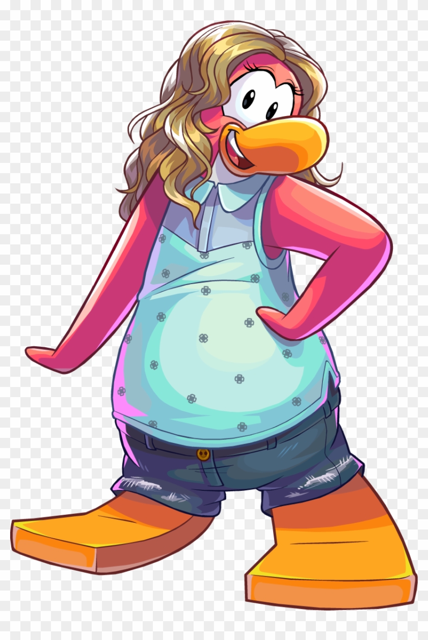 Hot Chick Png - Club Penguin Sabrina Carpenter Clipart #4981804