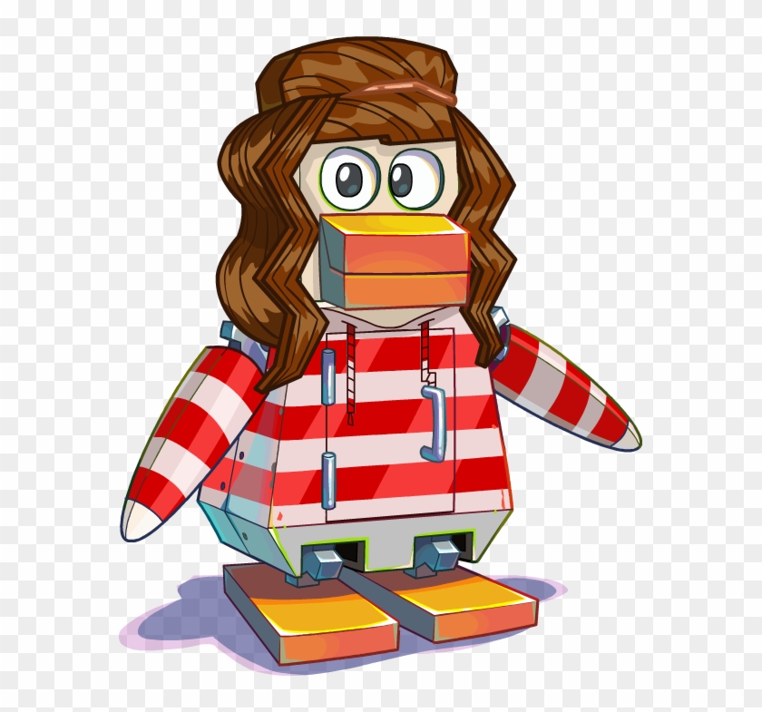Meggbot - Club Penguin Halloween Bot Clipart