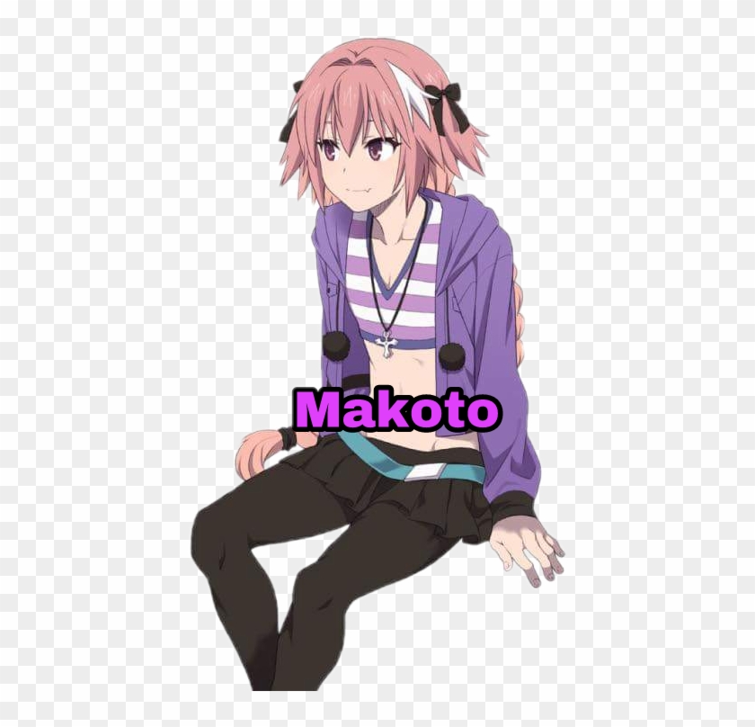 Astolfo Purple Outfit Gif Clipart