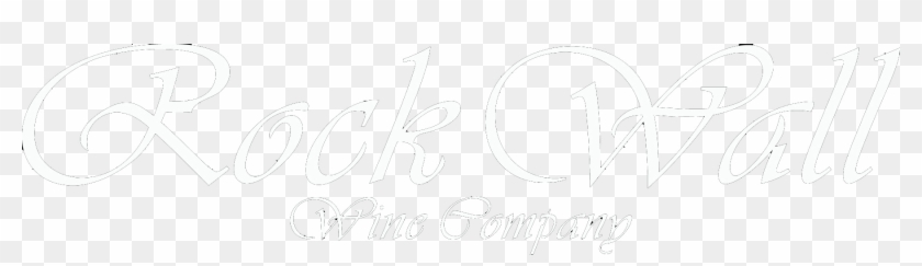 Rock Wall Wine Company - Calligraphy Clipart