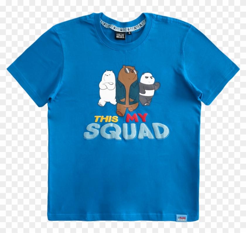 We Bare Bears Graphic T-shirt - Active Shirt Clipart