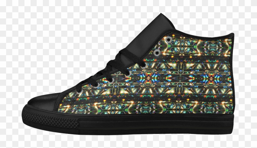 Glitzy Sparkly Mystic Festive Black Glitter Ornament - Basketball Shoe Clipart