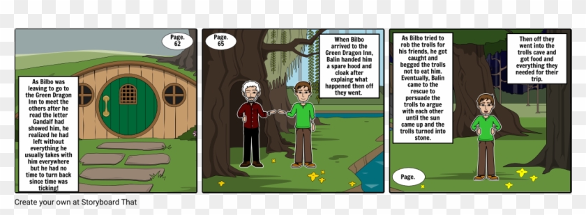 The-hobbit - Cartoon Clipart #4982844
