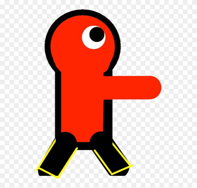 Red - Arm Up Clipart